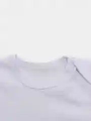 Белый боди с длинным рукавом