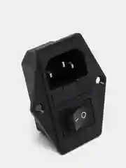 Сетевой разъем AC-014-B с выключателем и предохранителем