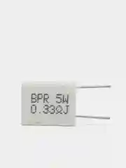 5 штук 5Вт 0.01-0.47 Ом Резистор 5W 5% вертикальный керамический 14х5х13мм