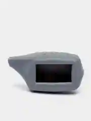Серый чехол для брелка сигнализации, силиконовый, Starline C4/С6/С9