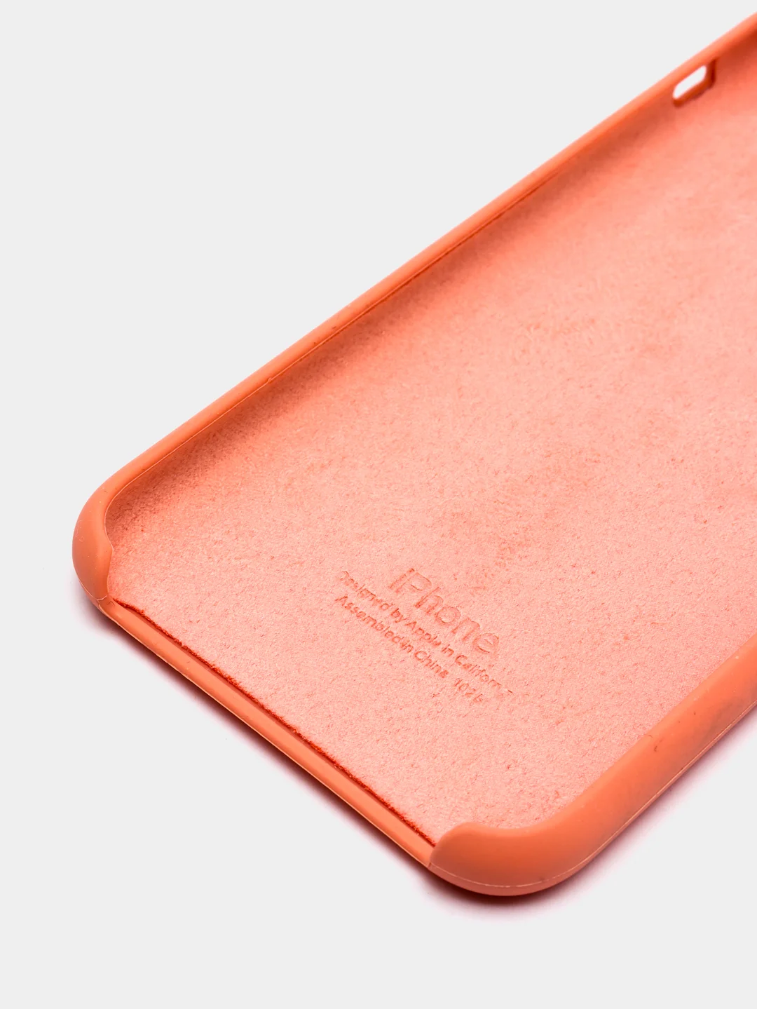 Коралловый меланж чехол силиконовый для iPhone 6/6s/6+/6s+/7/8/7+/8+/X/XS/XR/XS Max/11/11 Pro/SE 2020