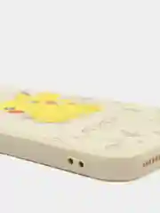 Серый меланж чехол силиконовый Pokemon "Пикачу" для iPhone 7/8 Plus/XS/XR/SE Max/11/12 Pro Max/13