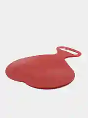 Красный санки-ледянки, ледянка, каталка, для зимних игр, для катания с горки