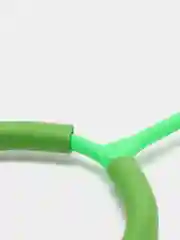 Лайм нейроскакалка / Светящаяся скакалка на одну ногу