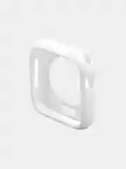 Белый защитный чехол для Apple Watch / Бампер на Apple Watch / 3 / 4 / 5 / 6