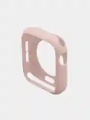 Розовый защитный чехол для Apple Watch / Бампер на Apple Watch / 3 / 4 / 5 / 6