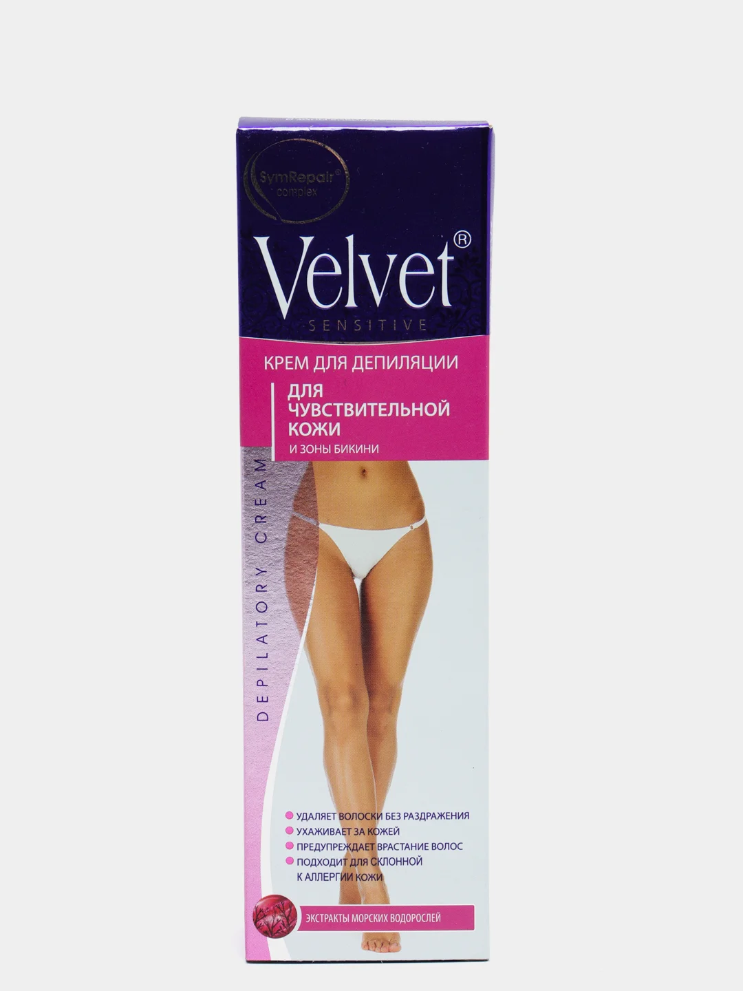 Крем для депиляции зоны бикини Velvet, 100 мл