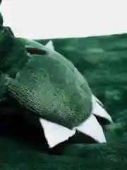 Зеленый кигуруми плед