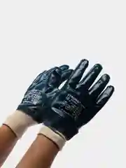 Перчатки нитриловые с полным обливом, защитные, рабочие