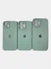 Бирюзовый глянцевый чехол для iPhone 13/13Pro/13ProMax