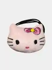 Кораллово-розовый резинка для волос мягкая игрушка