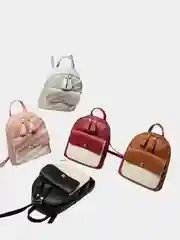 Красный рюкзак женский