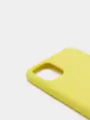 Лимонный чехол Silicone Case силиконовый с микрофиброй IPhone 5/5s/SE 6/6s 7/8 7+/8+ X/XS / 11 / 12