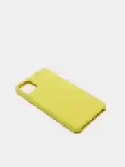 Лимонный чехол Silicone Case силиконовый с микрофиброй IPhone 5/5s/SE 6/6s 7/8 7+/8+ X/XS / 11 / 12