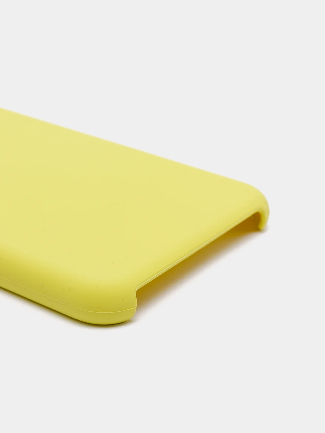 Лимонный чехол Silicone Case силиконовый с микрофиброй IPhone 5/5s/SE 6/6s 7/8 7+/8+ X/XS / 11 / 12