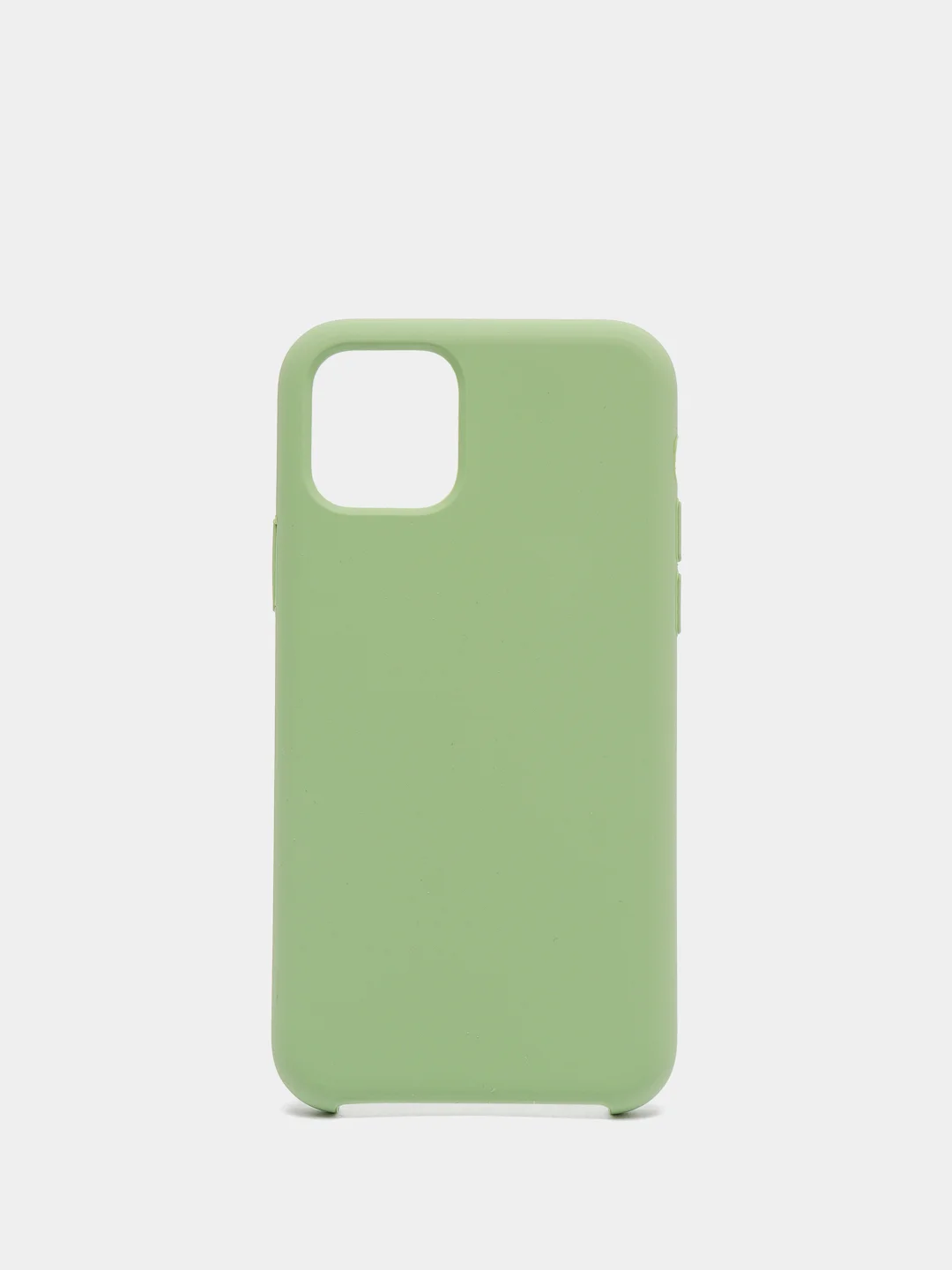 Лесной зеленый чехол Silicone Case силиконовый с микрофиброй IPhone 5/5s/SE 6/6s 7/8 7+/8+ X/XS / 11 / 12