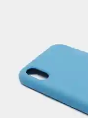 Синий чехол Silicone Case силиконовый с микрофиброй IPhone 5/5s/SE 6/6s 7/8 7+/8+ X/XS / 11 / 12