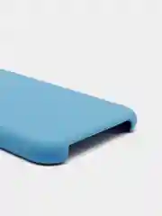 Синий чехол Silicone Case силиконовый с микрофиброй IPhone 5/5s/SE 6/6s 7/8 7+/8+ X/XS / 11 / 12