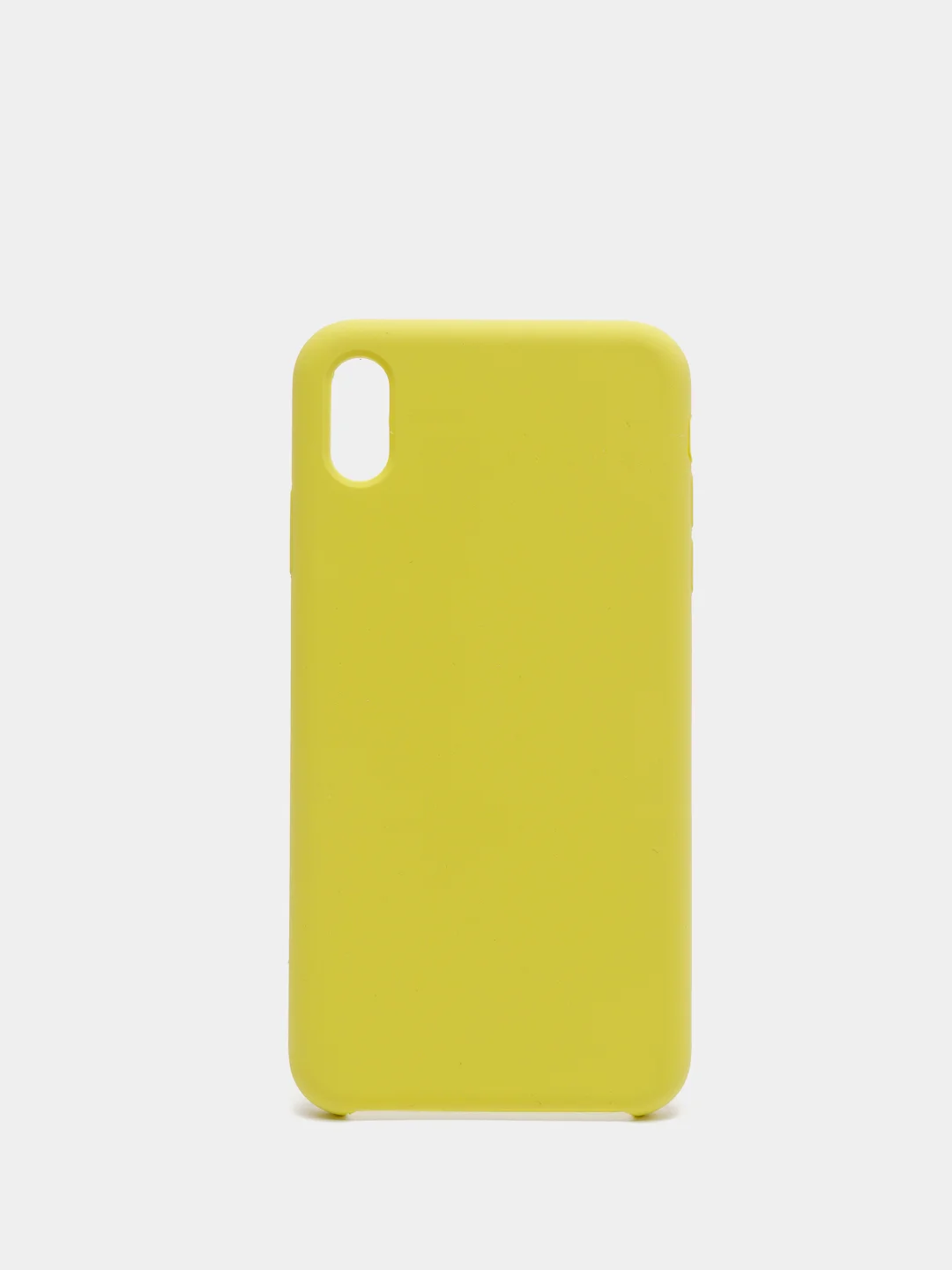 Лимонный чехол Silicone Case силиконовый с микрофиброй IPhone 5/5s/SE 6/6s 7/8 7+/8+ X/XS / 11 / 12