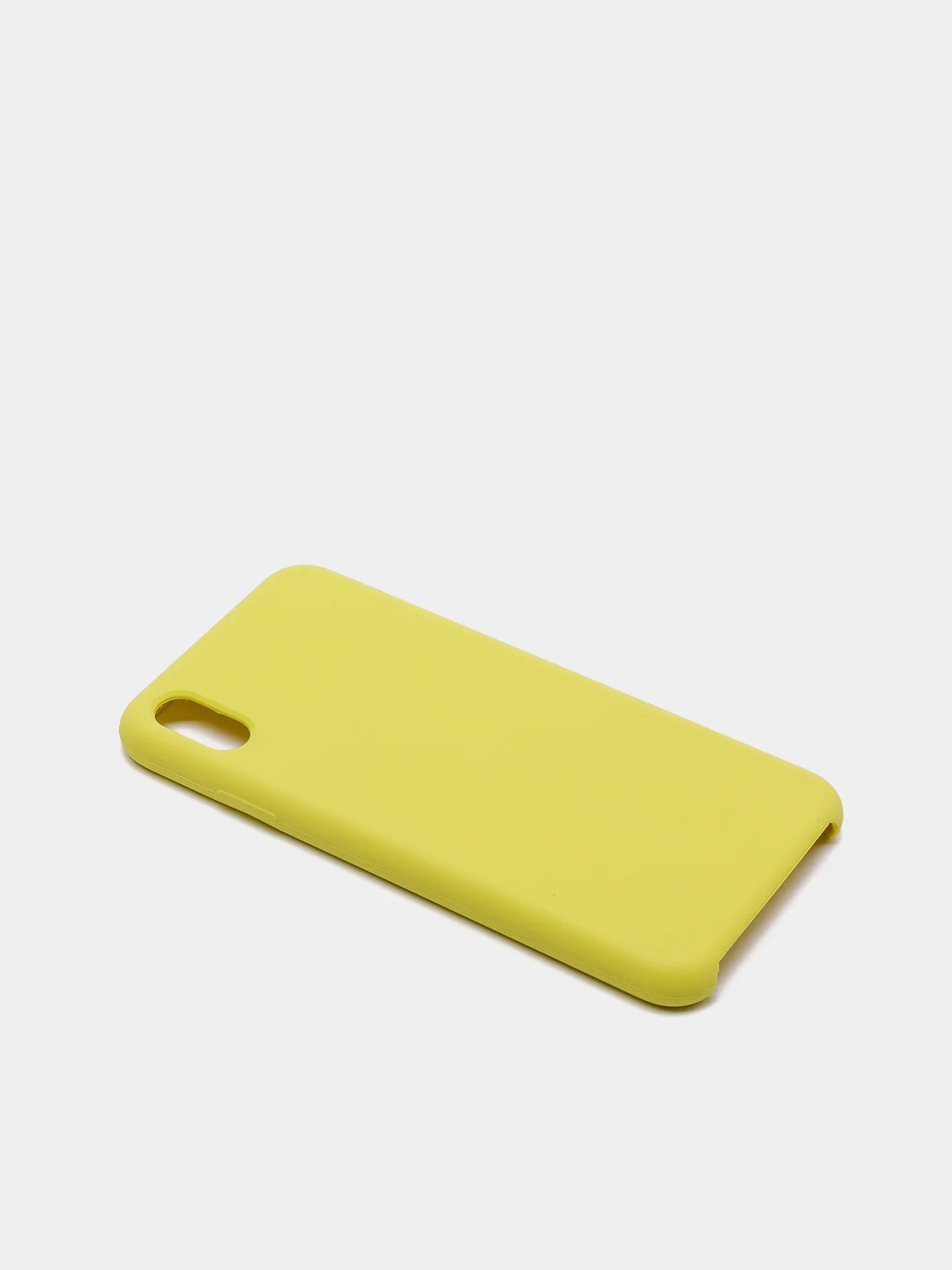 Лимонный чехол Silicone Case силиконовый с микрофиброй IPhone 5/5s/SE 6/6s 7/8 7+/8+ X/XS / 11 / 12