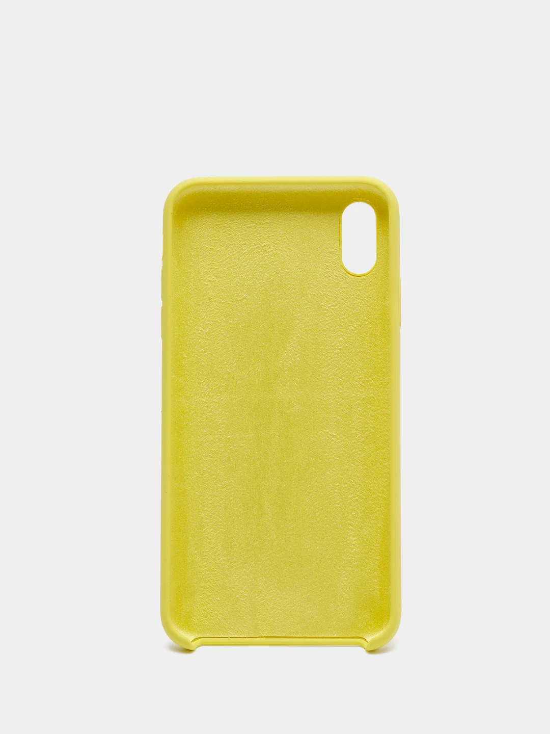 Лимонный чехол Silicone Case силиконовый с микрофиброй IPhone 5/5s/SE 6/6s 7/8 7+/8+ X/XS / 11 / 12