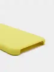 Лимонный чехол Silicone Case силиконовый с микрофиброй IPhone 5/5s/SE 6/6s 7/8 7+/8+ X/XS / 11 / 12