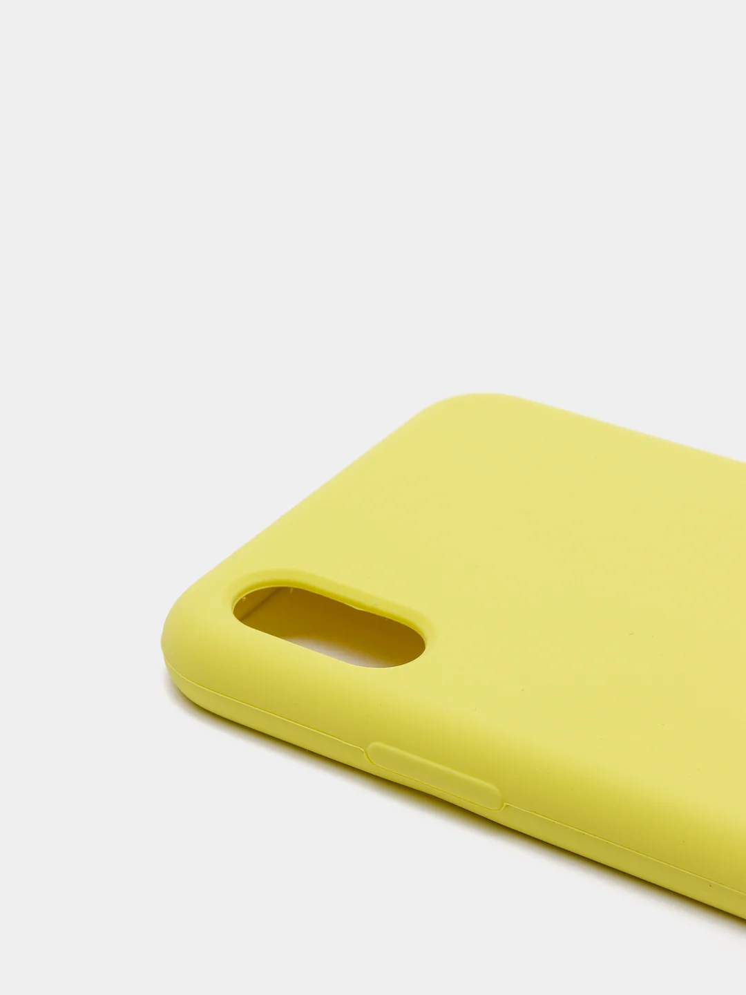 Лимонный чехол Silicone Case силиконовый с микрофиброй IPhone 5/5s/SE 6/6s 7/8 7+/8+ X/XS / 11 / 12