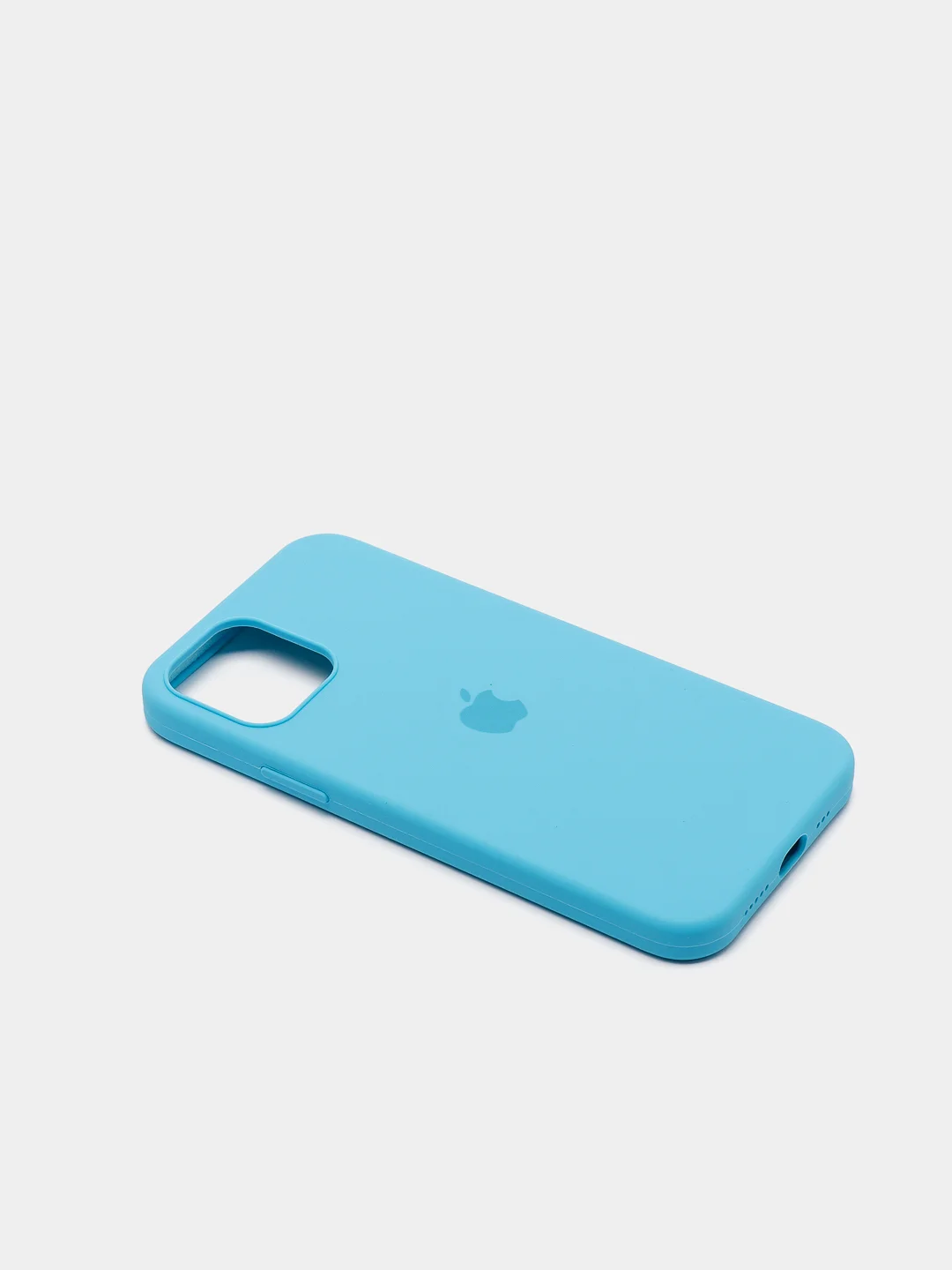 Бирюзовый чехол силиконовый для iPhone 6/6s/6+/6s+/7/8/7+/8+/X/XS/XR/XS Max/11/11 Pro/SE 2020