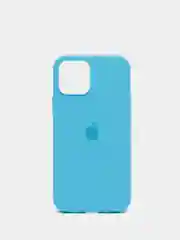 Голубой чехол силиконовый для iPhone 6/6s/6+/6s+/7/8/7+/8+/X/XS/XR/XS Max/11/11 Pro/SE 2020