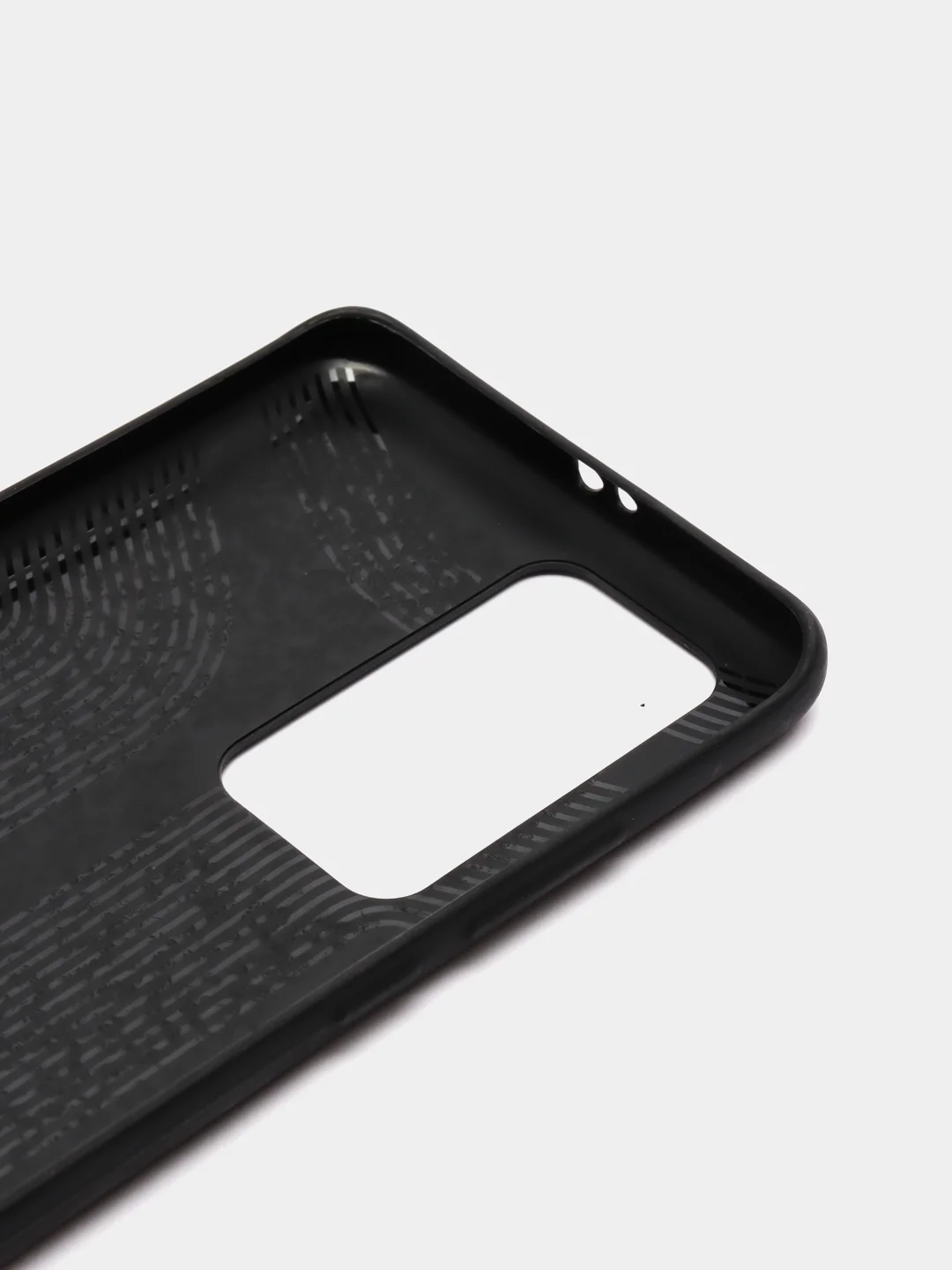 Черный чехол Huawei P40, P40 Pro, Хуавей П40, П40 Про, силиконовый, имитация змеиной кожи
