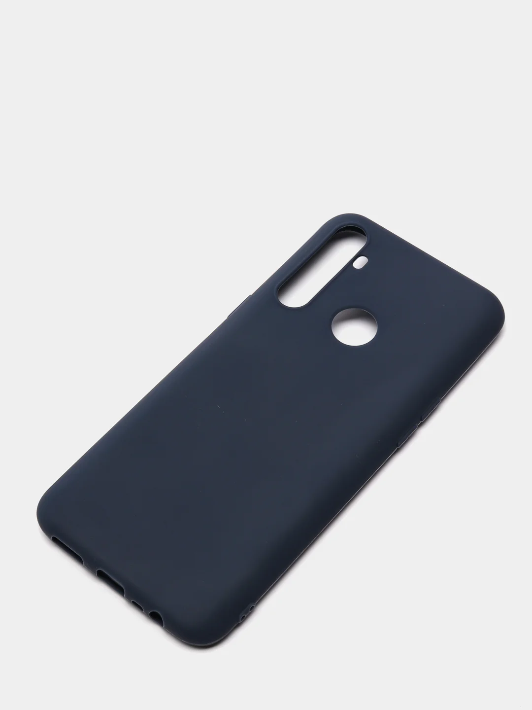 Темно-синий чехол силиконовый для Realme 5 / Realme 6i / Realme C3