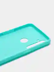 Бирюзовый чехол силиконовый для Realme 5 / Realme 6i / Realme C3