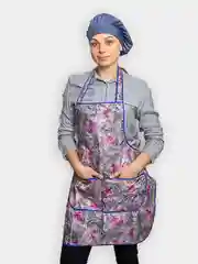 Фуксия фартук кухонный