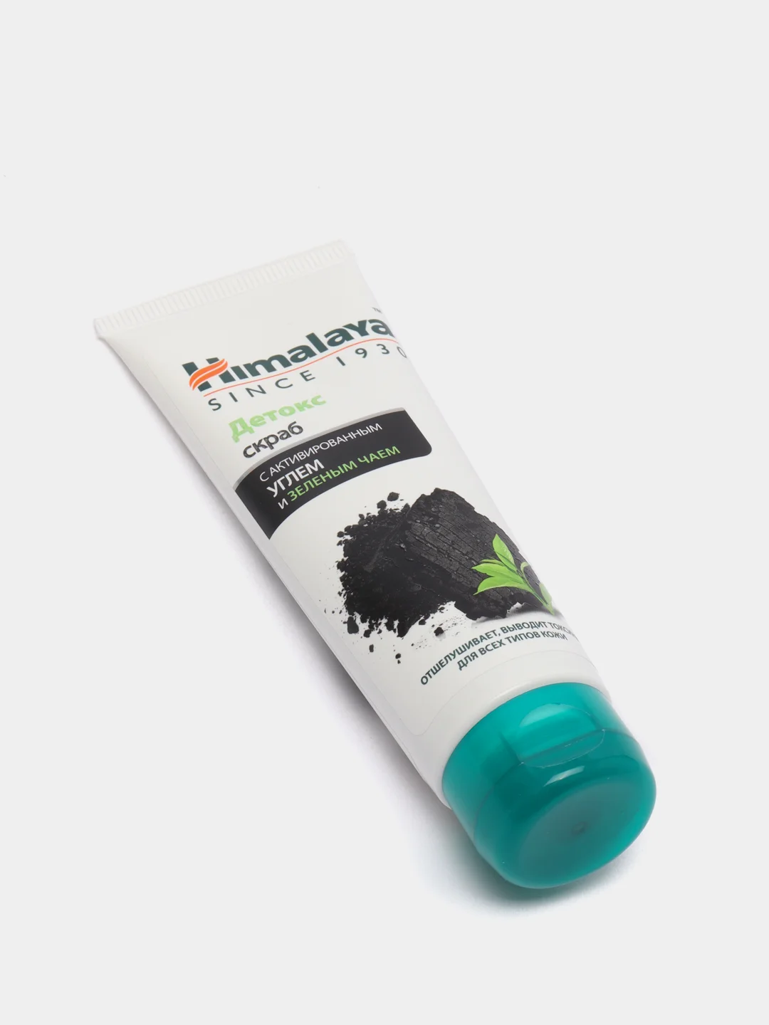 Himalaya Herbals Скраб Детокс с активированным углём и зелёным чаем, 75мл