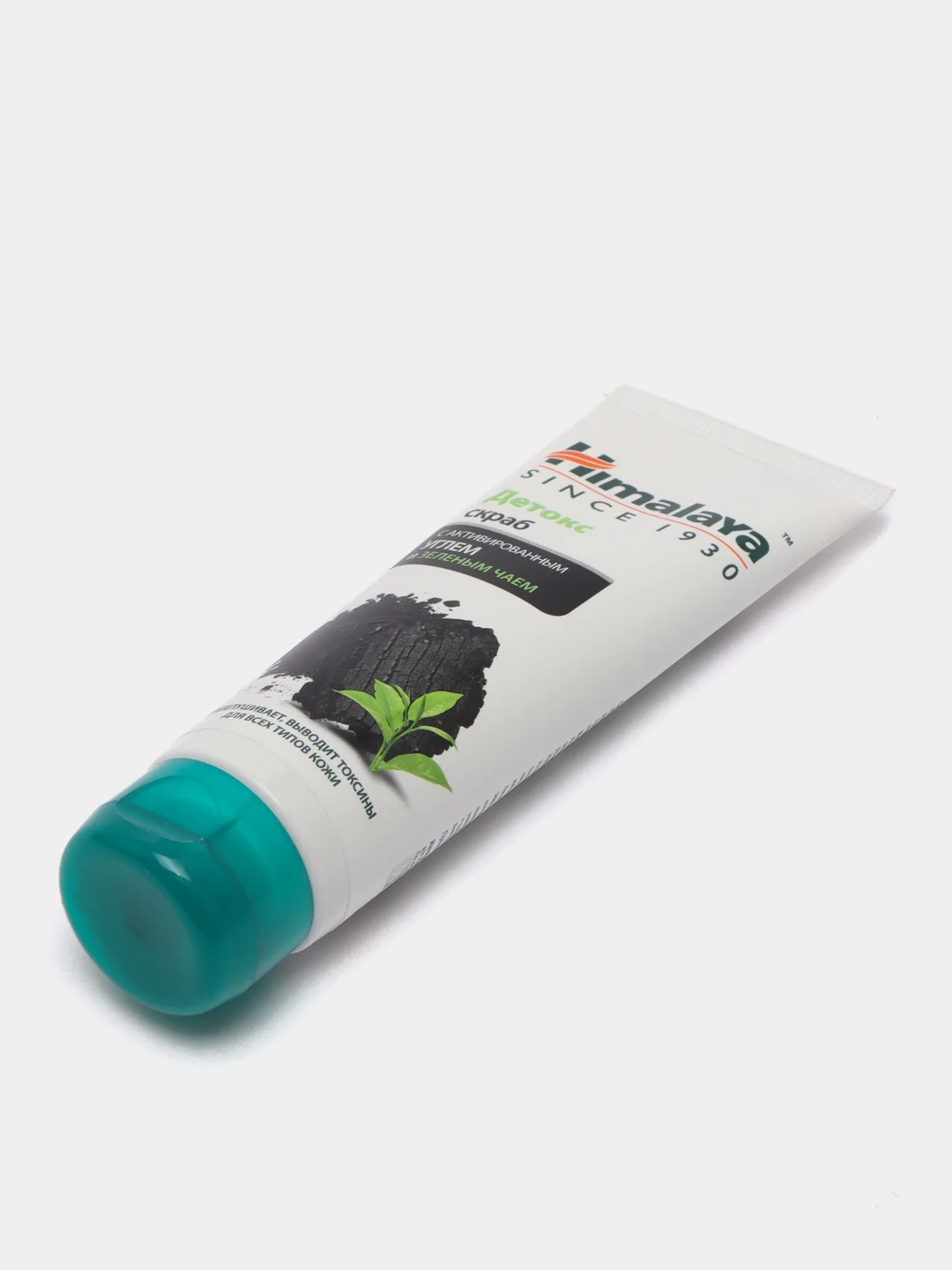 Himalaya Herbals Скраб Детокс с активированным углём и зелёным чаем, 75мл