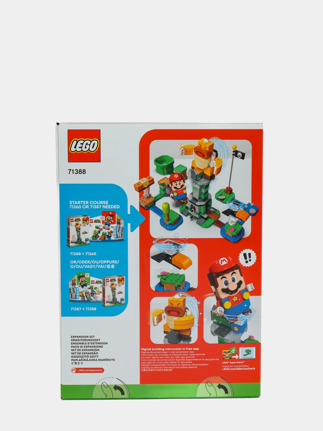 Конструктор LEGO, 71388, "Дополнительный набор Падающая башня босса братца-сумо"