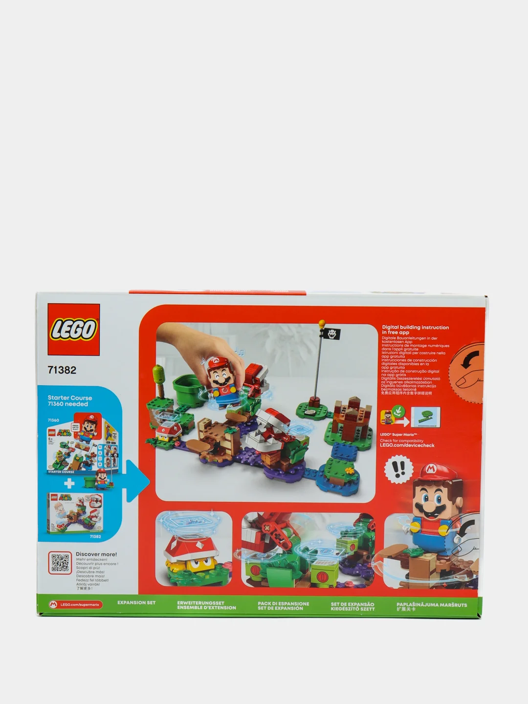 Конструктор LEGO, 71382, "Доп. набор Загадочное испытание растения-пираньи"
