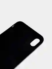 Черный чехол Silicone Case для iPhone Xs Max