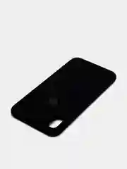 Черный чехол Silicone Case для iPhone Xs Max