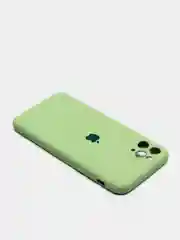 Мятный чехол для iPhone, кремовые цвета, мягкий внутри