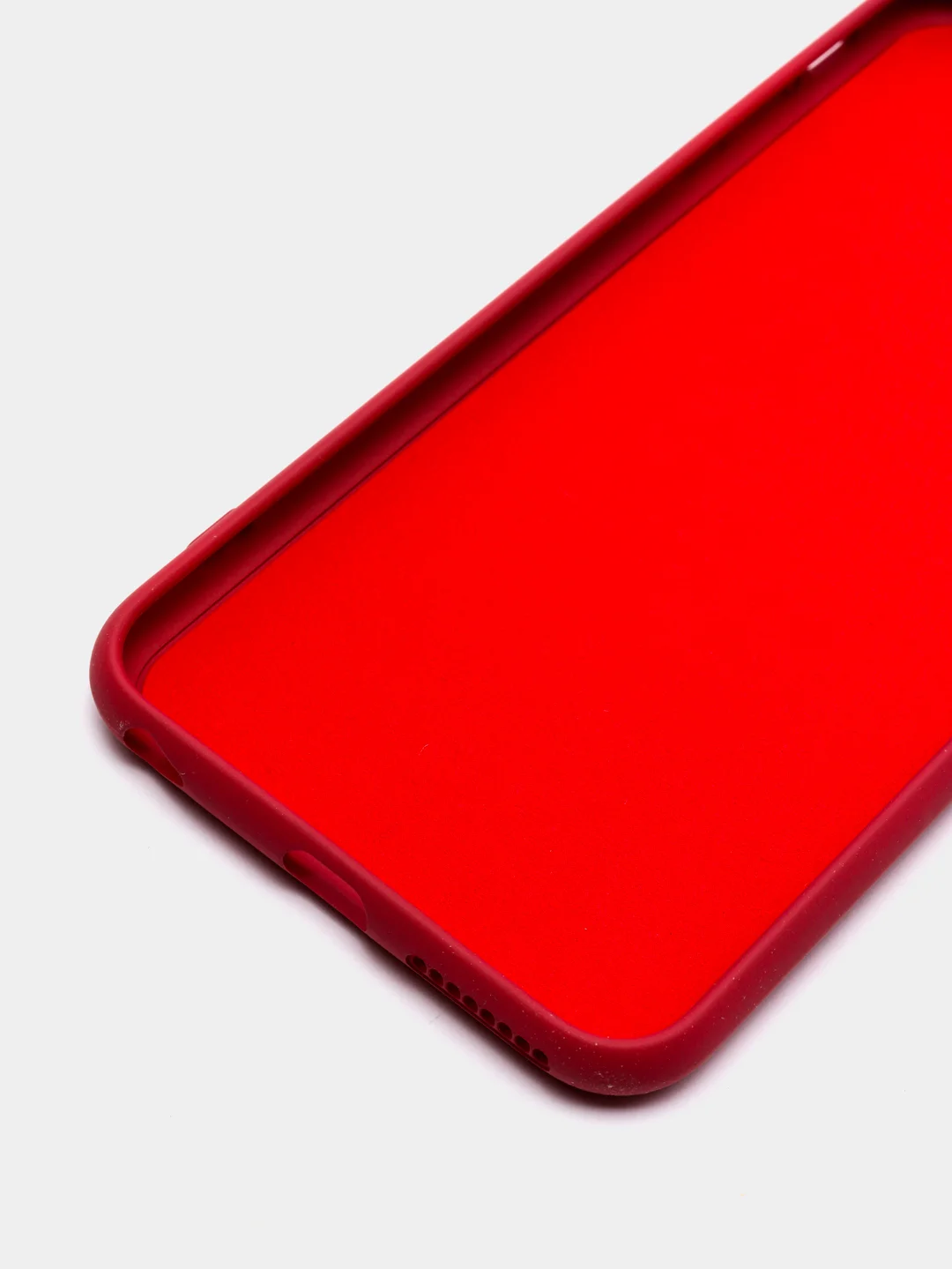 Багровый чехол для iPhone, кремовые цвета, мягкий внутри