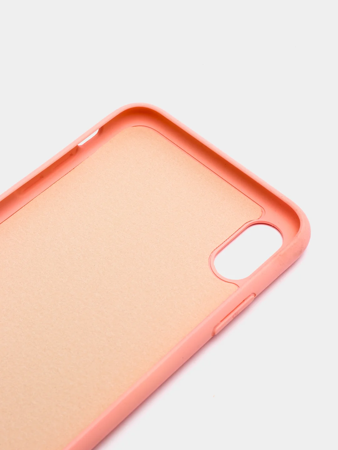 Коралловый меланж чехол для iPhone, кремовые цвета, мягкий внутри