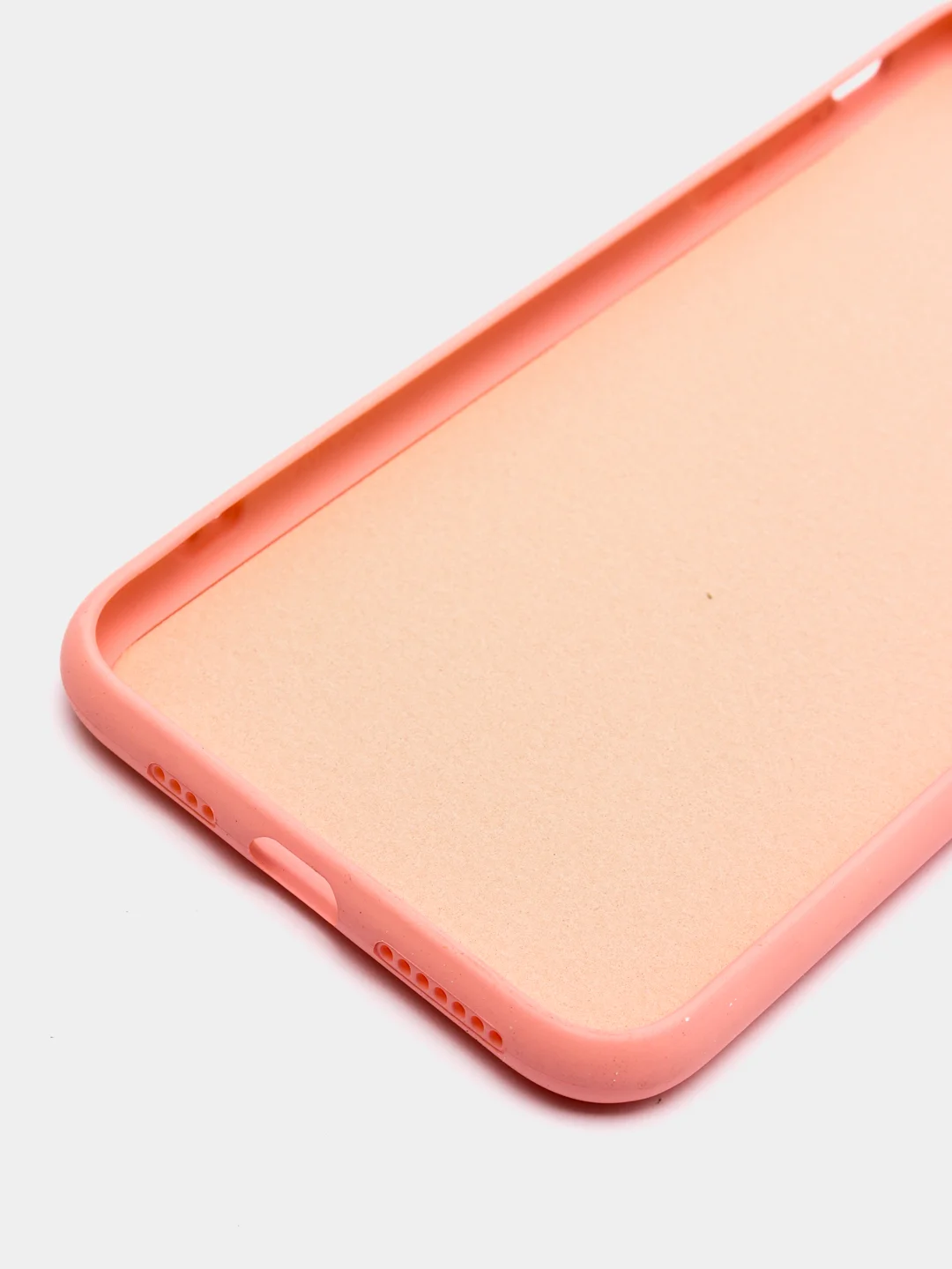 Коралловый меланж чехол для iPhone, кремовые цвета, мягкий внутри