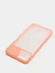 Розовый чехол с защитой шторкой для камеры на iPhone 6s/7/8/Plus/SE/20/X/XS/XR/11/Pro/Max/12/13/айфон