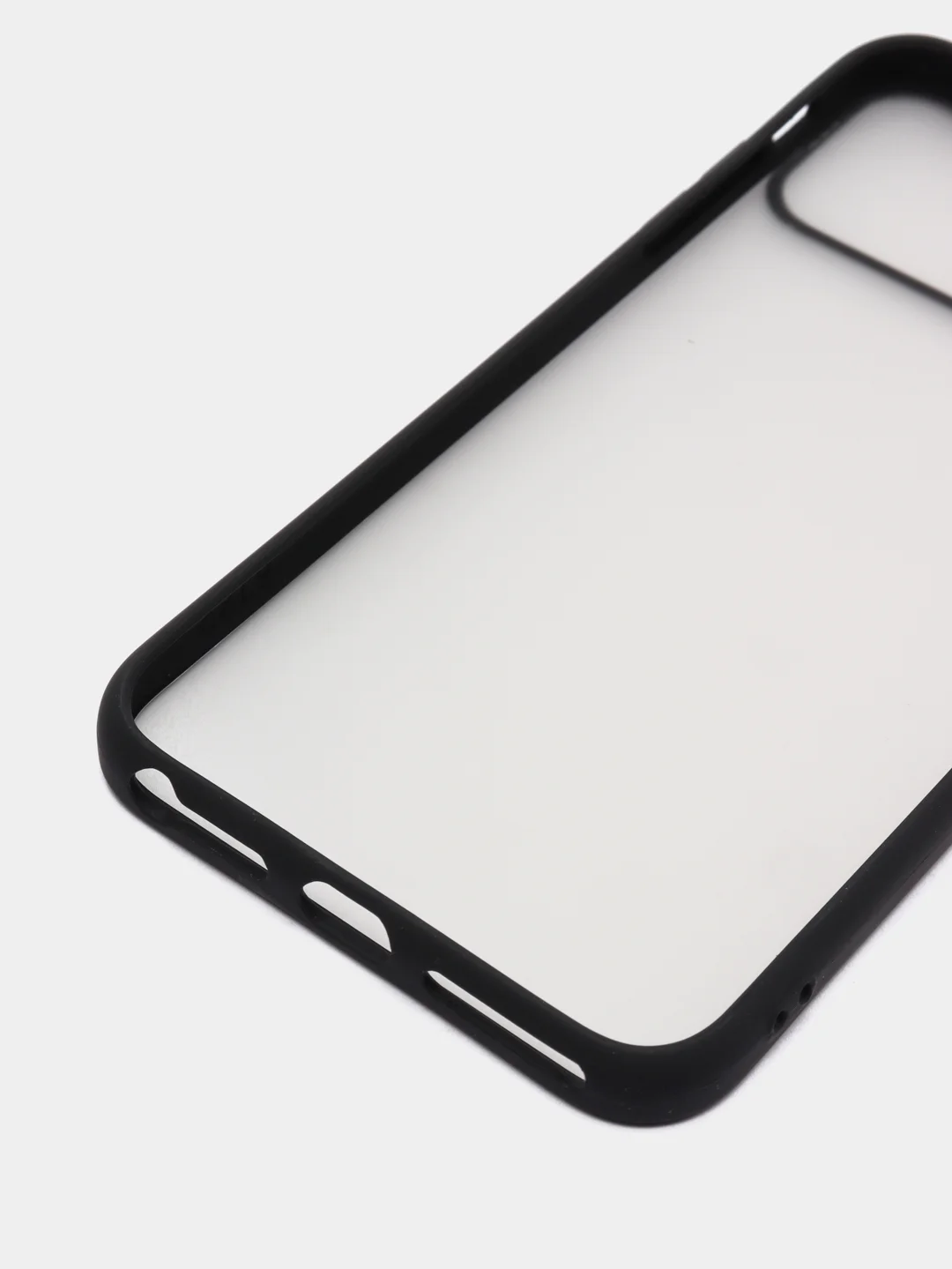 Черный чехол с защитой шторкой для камеры на iPhone 6s/7/8/Plus/SE/20/X/XS/XR/11/Pro/Max/12/13/айфон