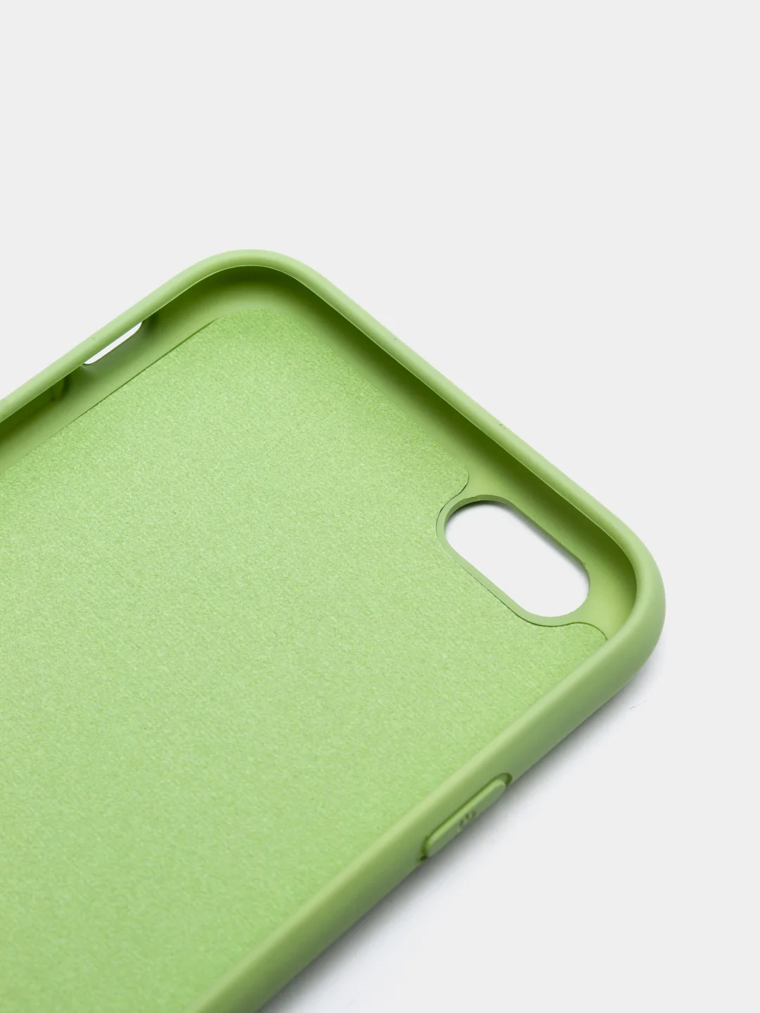 Мятный чехол для iPhone, кремовые цвета, мягкий внутри