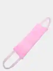 Розовый мочалка для тела вязаная, цветная