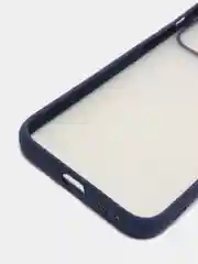 Синий чехол с защитой шторкой для камеры на iPhone 6s/7/8/Plus/SE/20/X/XS/XR/11/Pro/Max/12/13/айфон