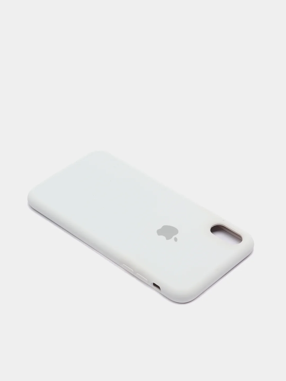Белый чехол Silicone Case для iPhone Xs Max
