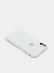 Белый чехол Silicone Case для iPhone Xs Max